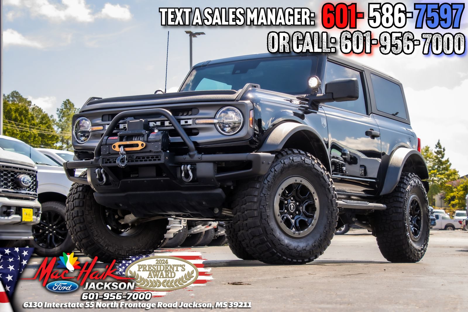 Certified 2022 Ford Bronco Big Bend w/ Sasquatch Package