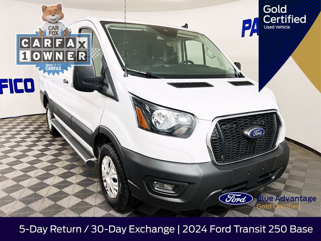 Certified 2024 Ford Transit 250 Low Roof w/ Exterior Upgrade Package