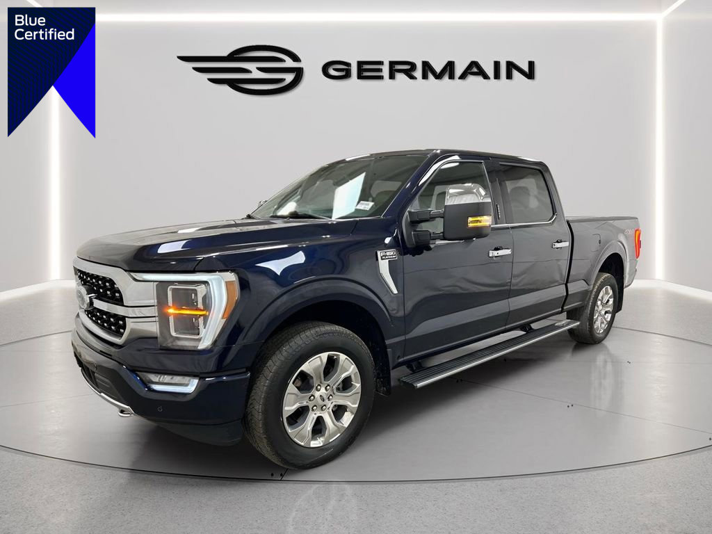 Certified 2022 Ford F150 Platinum w/ Max Trailer Tow Package image 1
