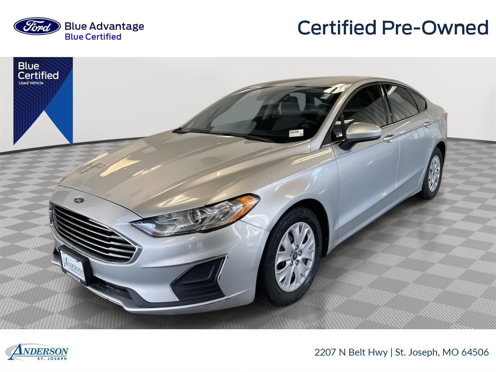 Certified 2019 Ford Fusion S