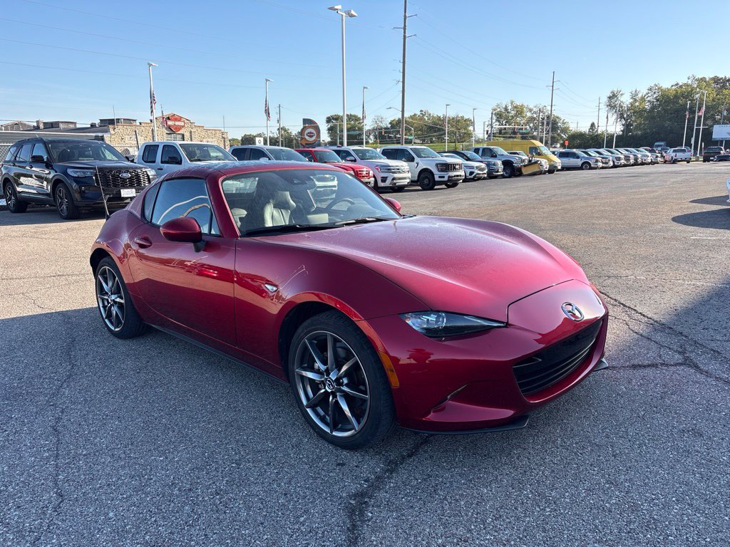 Used 2021 MAZDA MX-5 Miata RF Grand Touring RWD image 1