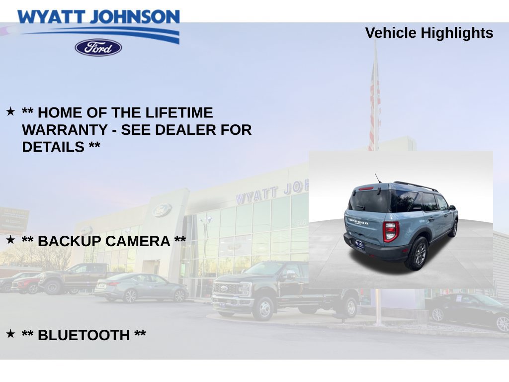Certified 2023 Ford Bronco Sport Big Bend w/ Convenience Package AWD/4WD image 5