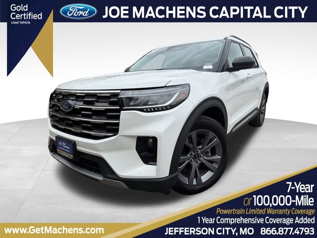 Certified 2025 Ford Explorer Active w/ Active Comfort Package