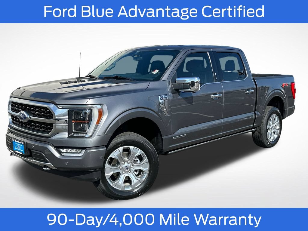 Certified 2021 Ford F150 Platinum w/ Equipment Group 701A High AWD/4WD image 1