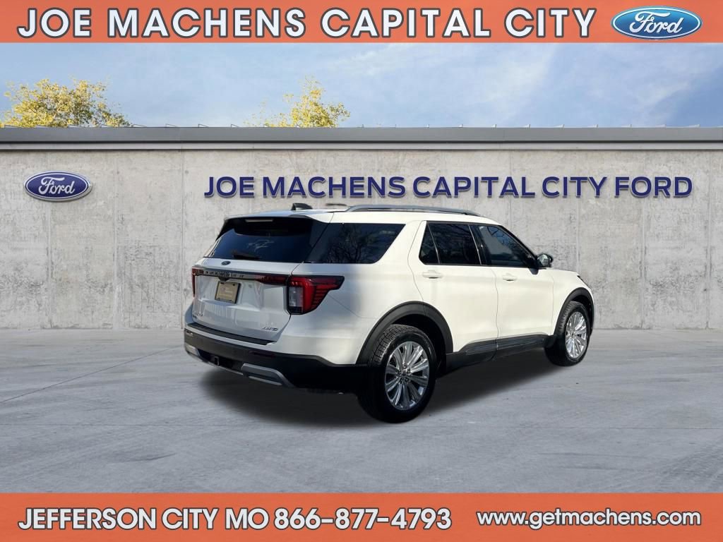 Certified 2025 Ford Explorer Platinum w/ LUX Leather Package image 4