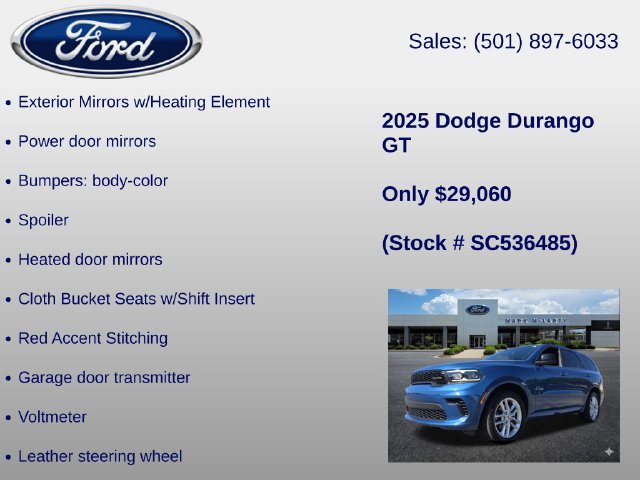 Used 2025 Dodge Durango GT AWD/4WD image 30