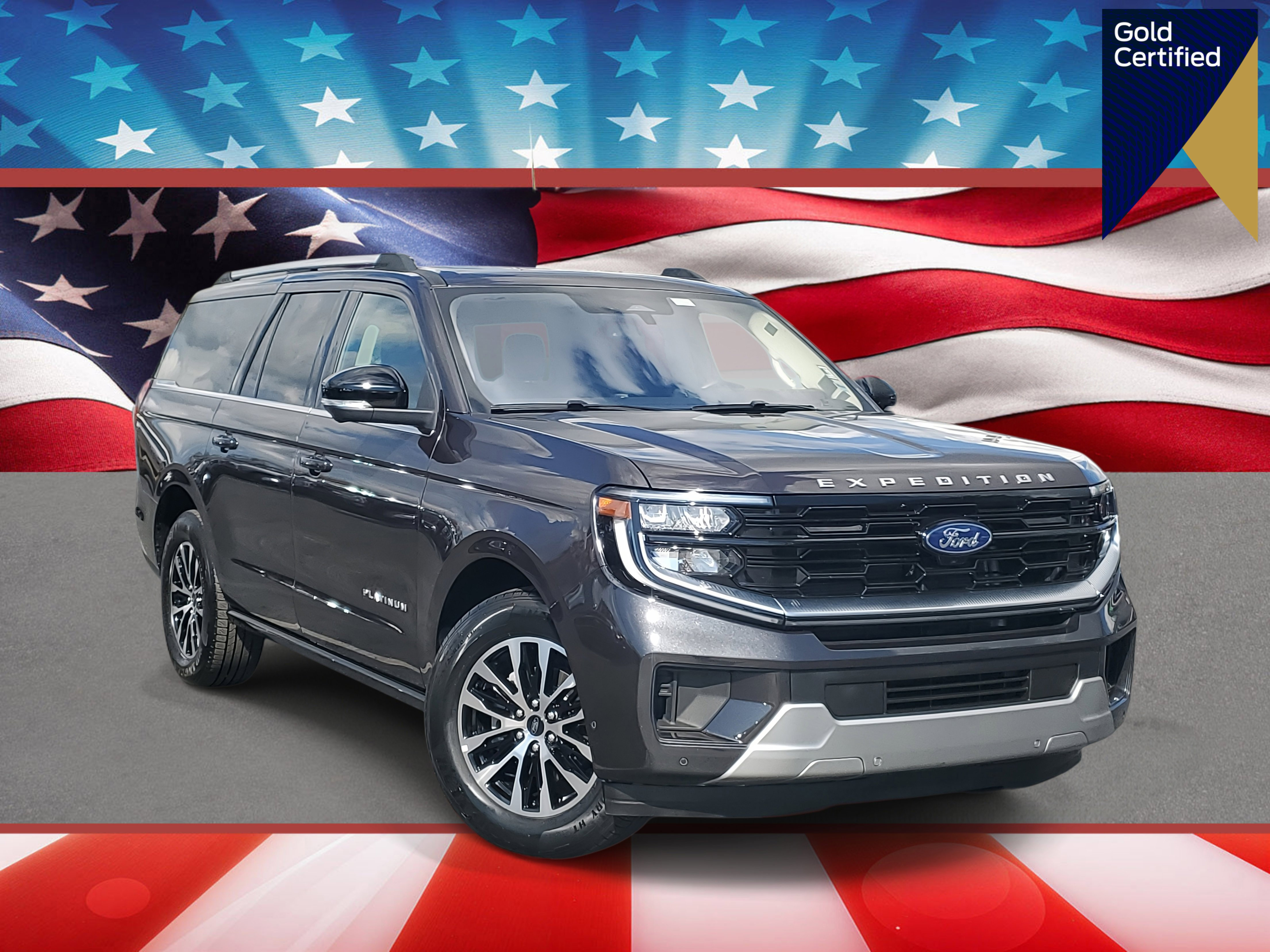 Certified 2025 Ford Expedition Max Platinum