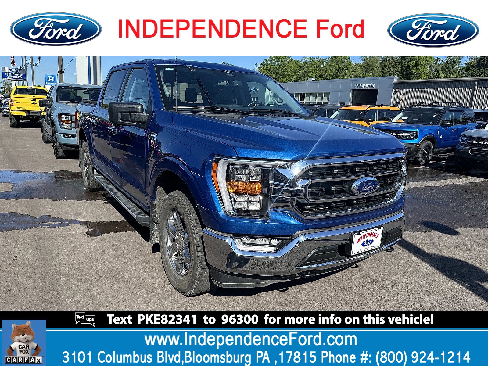 Certified 2023 Ford F150 XLT w/ Equipment Group 302A High AWD/4WD image 1