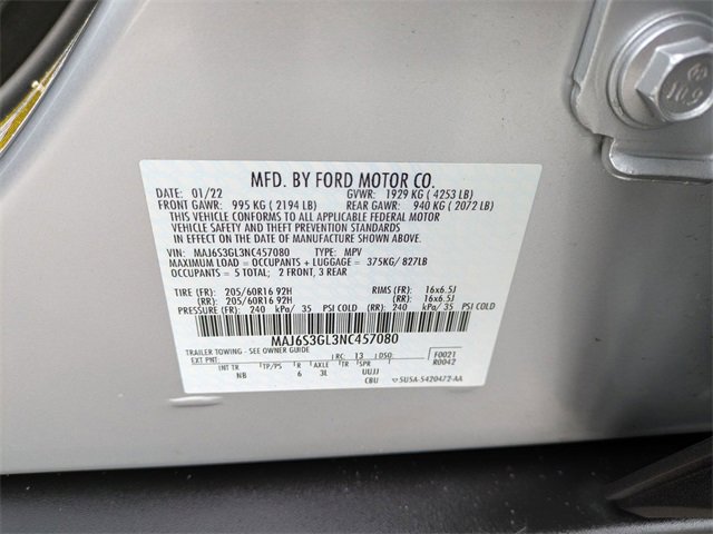 Certified 2022 Ford EcoSport SE w/ SE Convenience Package image 25