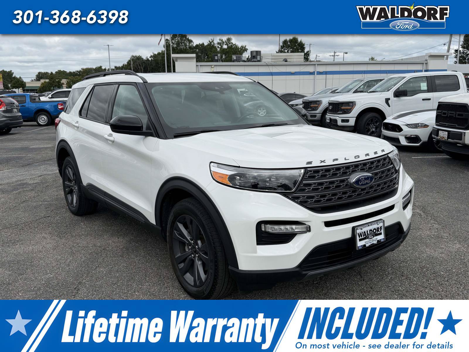 Certified 2023 Ford Explorer XLT w/ Equipment Group 202A