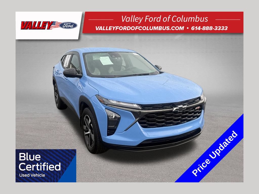 Used 2024 Chevrolet Trax RS FWD video 1