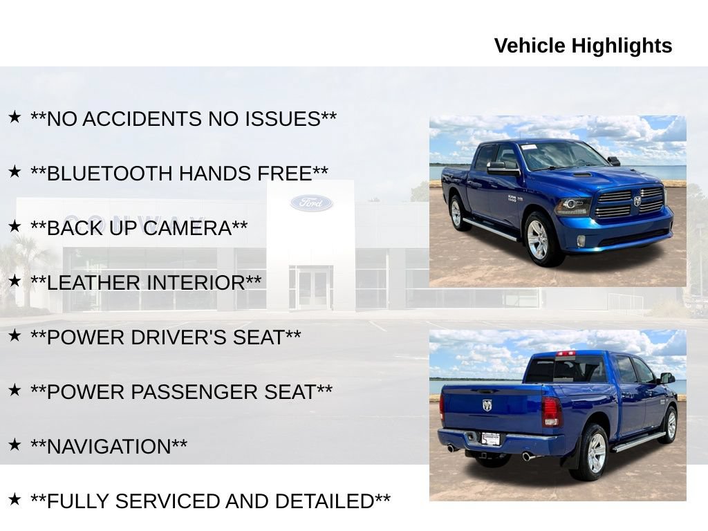 Used 2017 RAM 1500 Sport RWD image 6