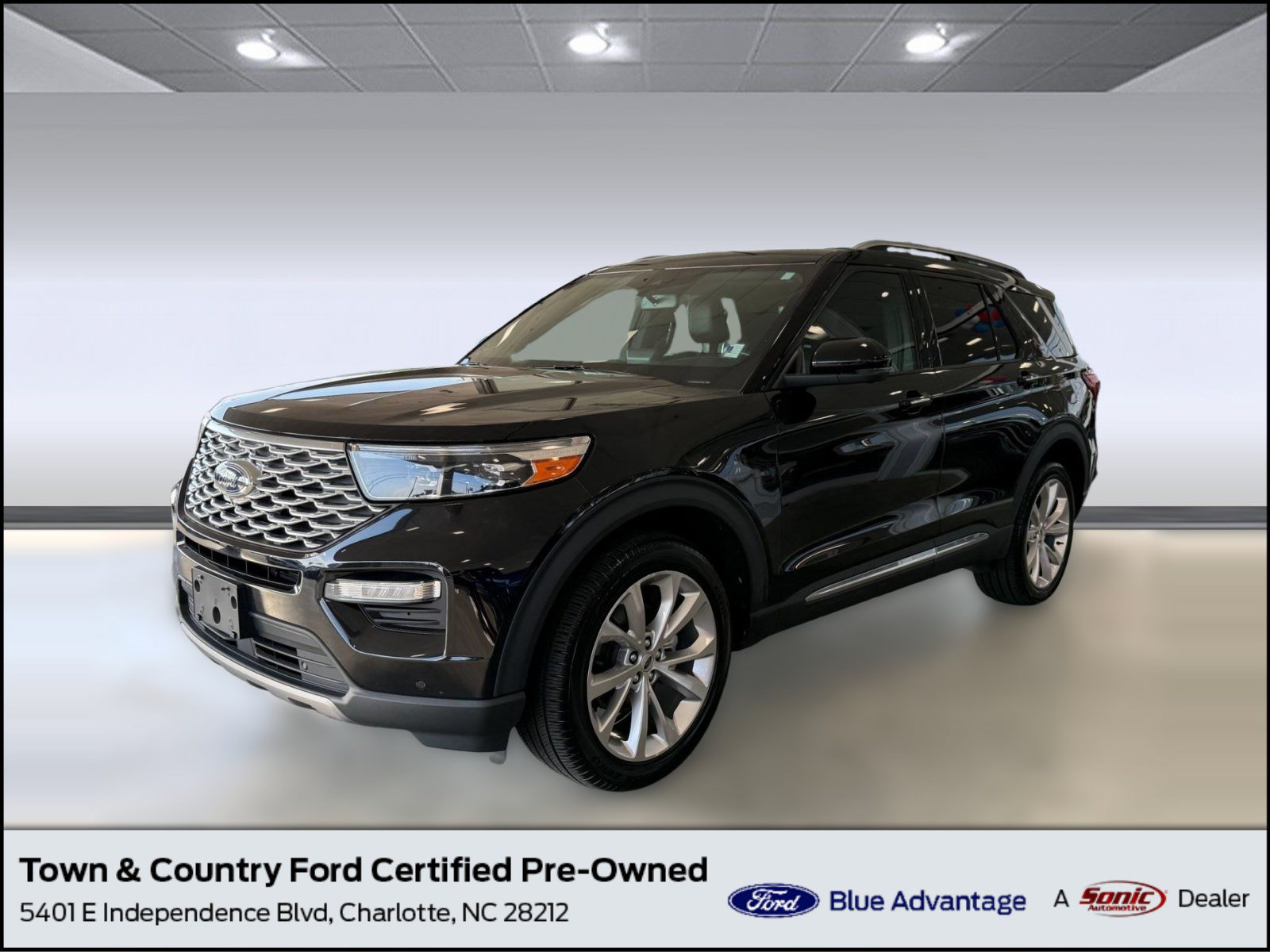 Certified 2022 Ford Explorer Platinum w/ Equipment Group 601A
