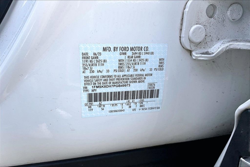 Certified 2023 Ford Explorer XLT w/ Equipment Group 202A image 29