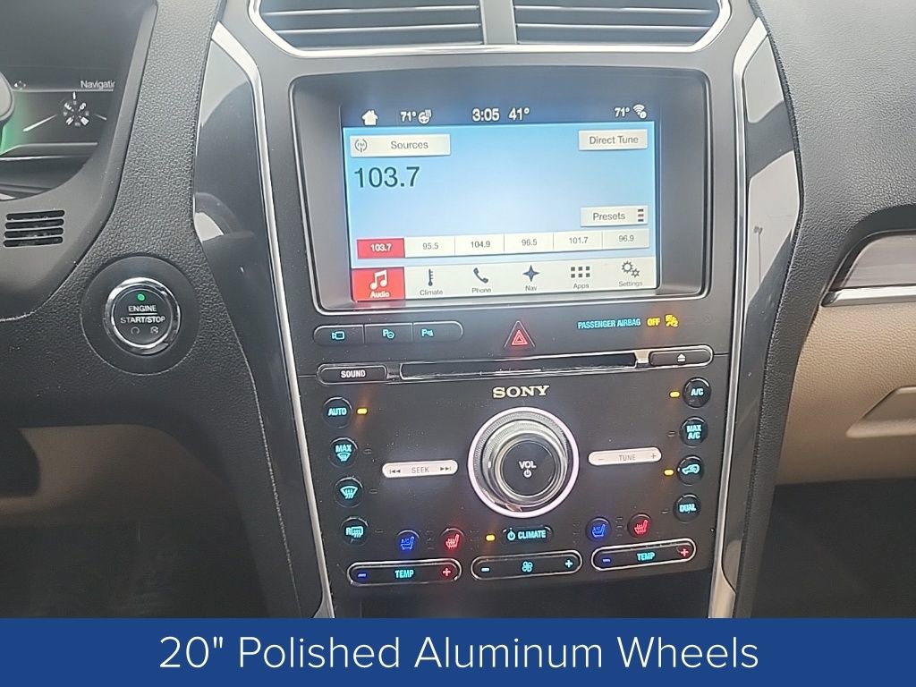 Certified 2017 Ford Explorer Limited w/ Equipment Group 301A image 17