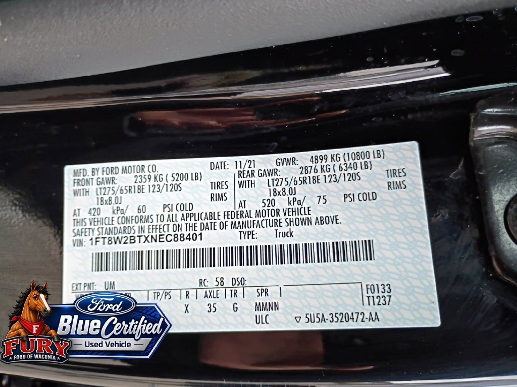 Certified 2022 Ford F250 Lariat AWD/4WD image 27