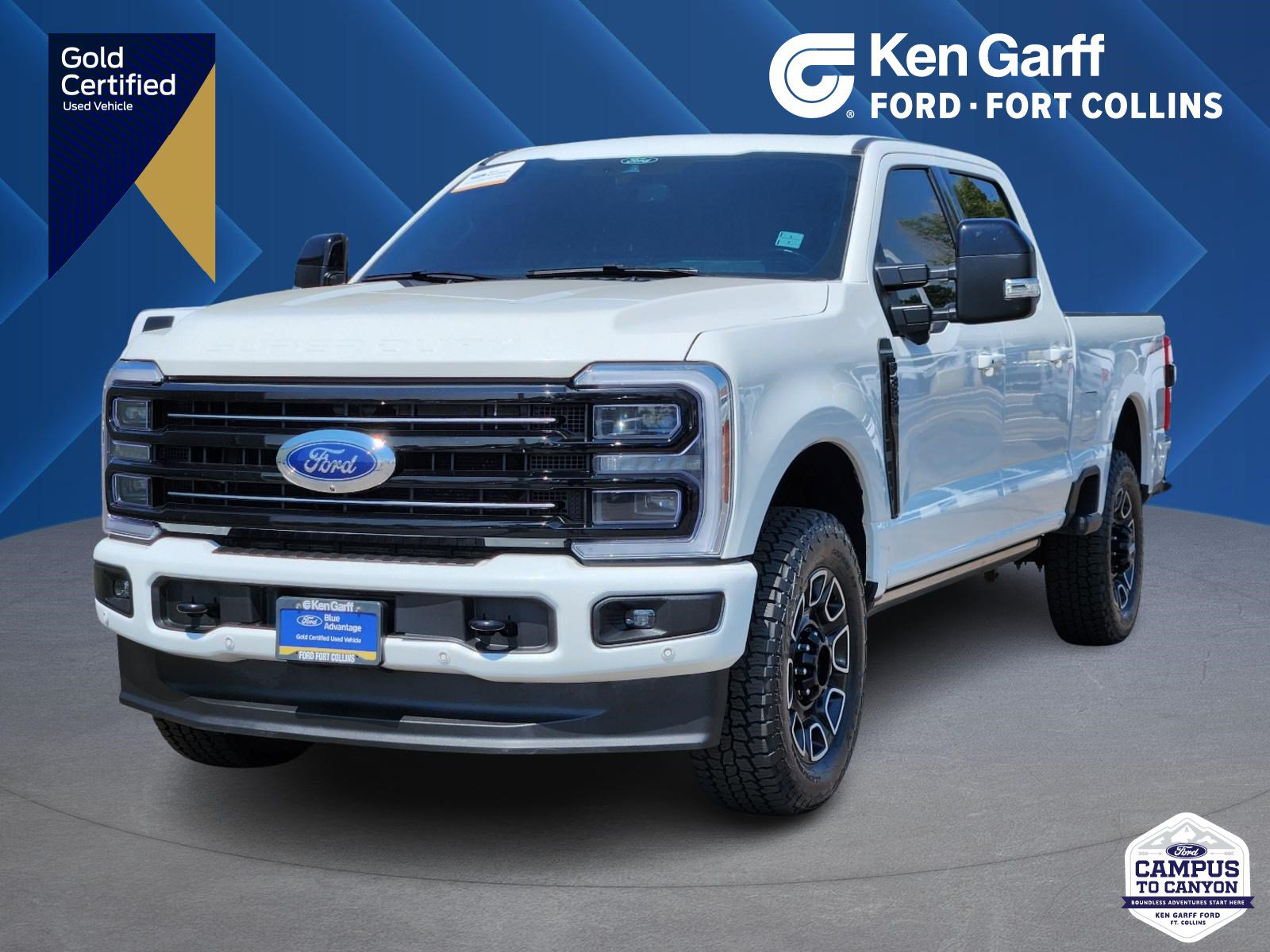 Certified 2025 Ford F350 Platinum w/ FX4 Off-Road Package AWD/4WD image 1