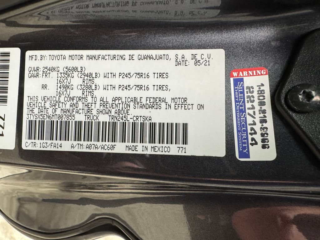 Used 2021 Toyota Tacoma SR AWD/4WD image 27