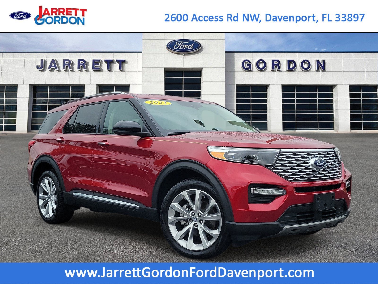 Certified 2023 Ford Explorer Platinum w/ Technology Package AWD/4WD 360° Tour
