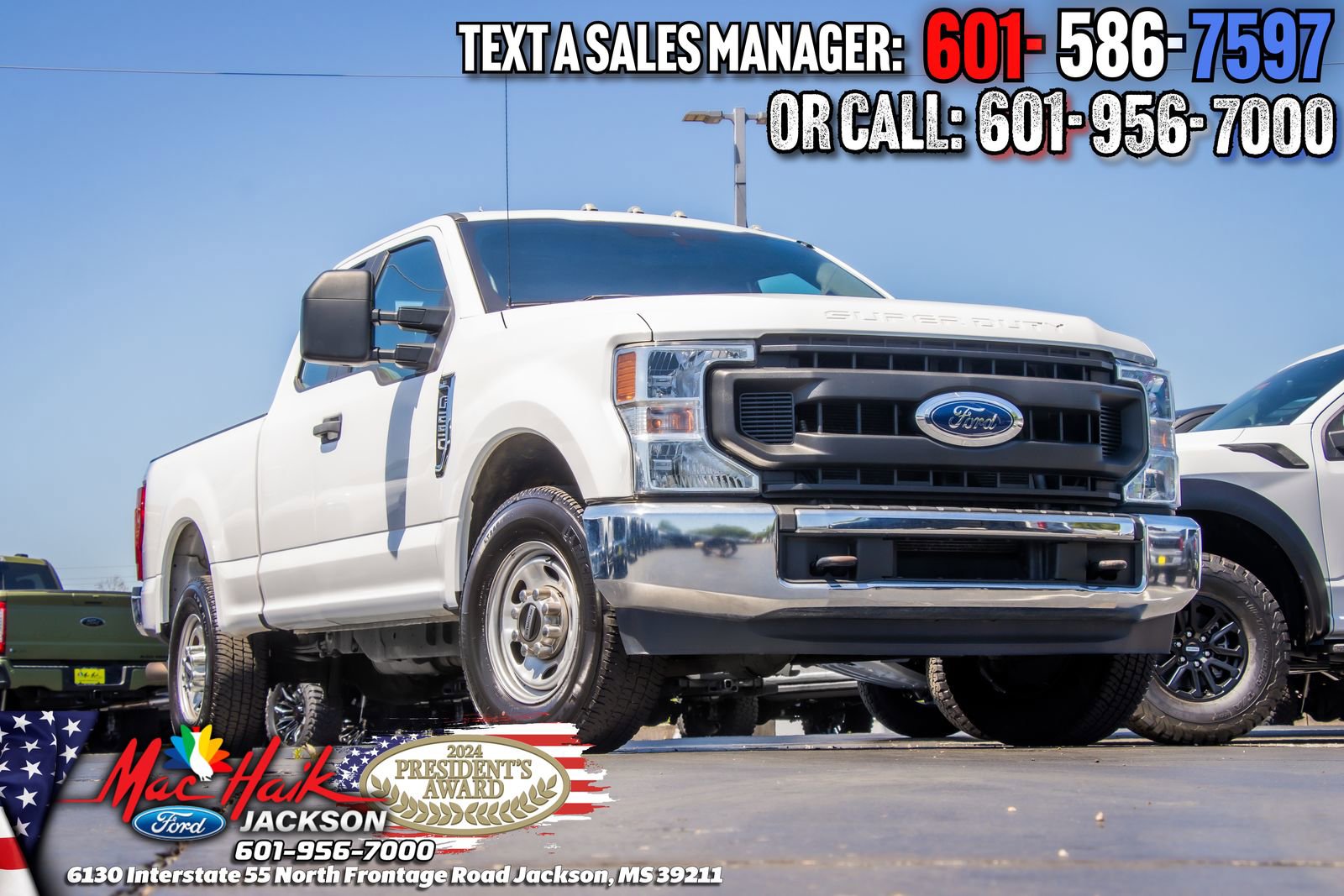 Certified 2021 Ford F250 XL w/ Power Equipment Group