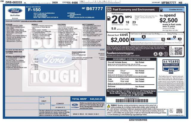 Certified 2021 Ford F150 XLT AWD/4WD image 8