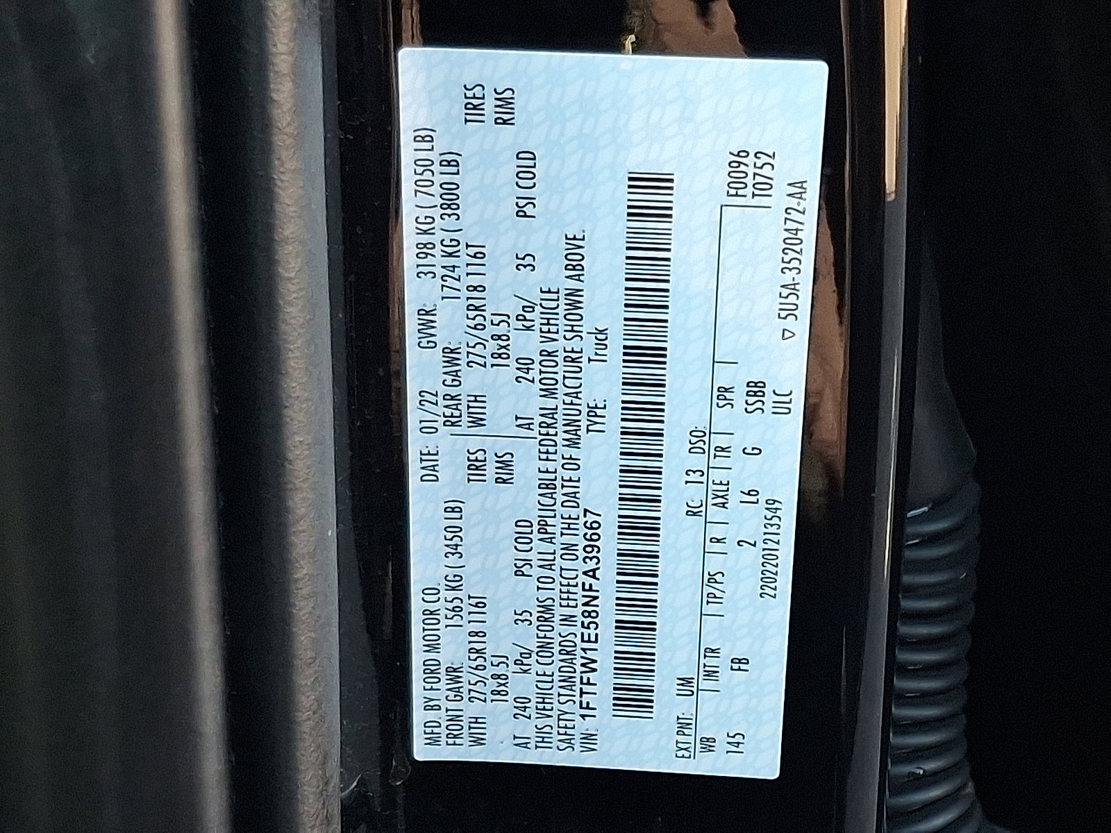 Certified 2022 Ford F150 XLT w/ Equipment Group 301A Mid image 27