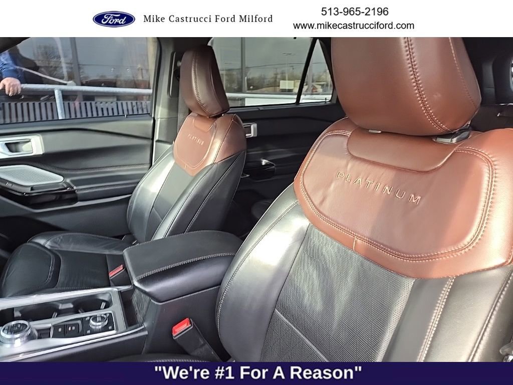 Certified 2022 Ford Explorer Platinum w/ Equipment Group 601A image 10