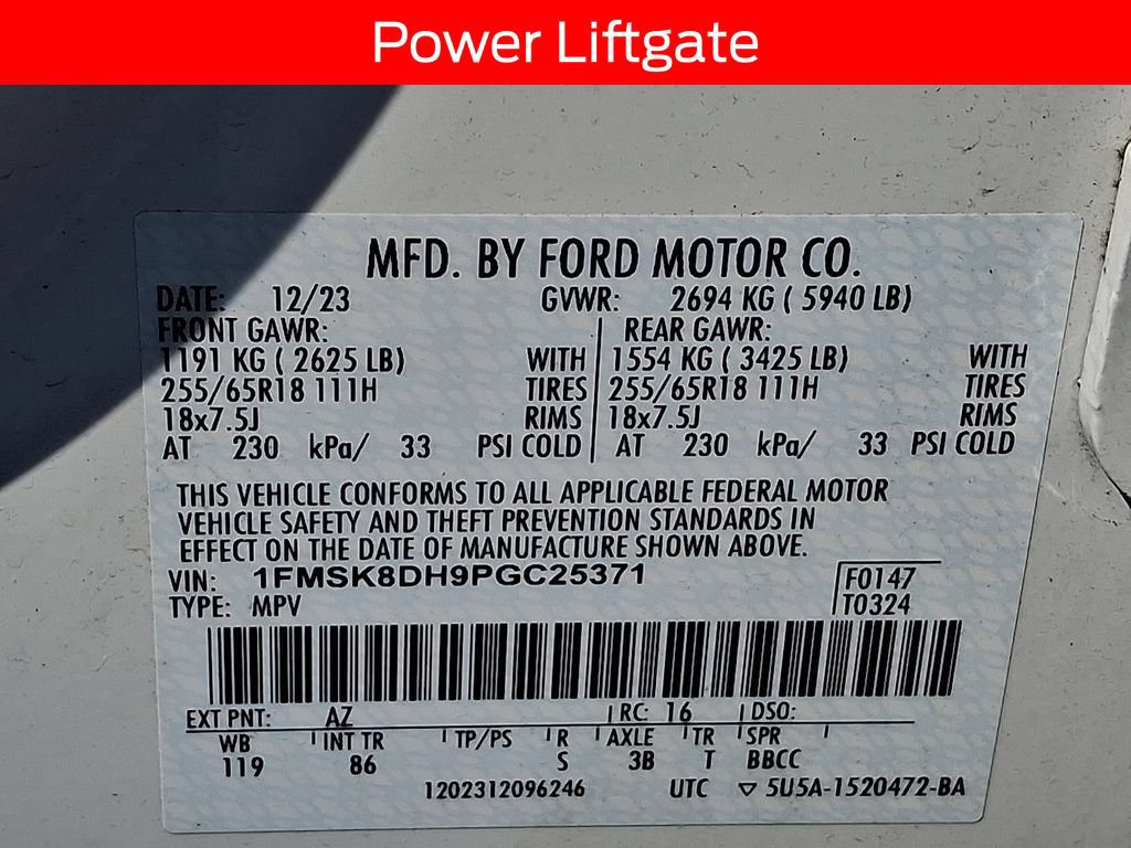 Certified 2023 Ford Explorer XLT w/ Class IV Trailer Tow Package AWD/4WD image 26