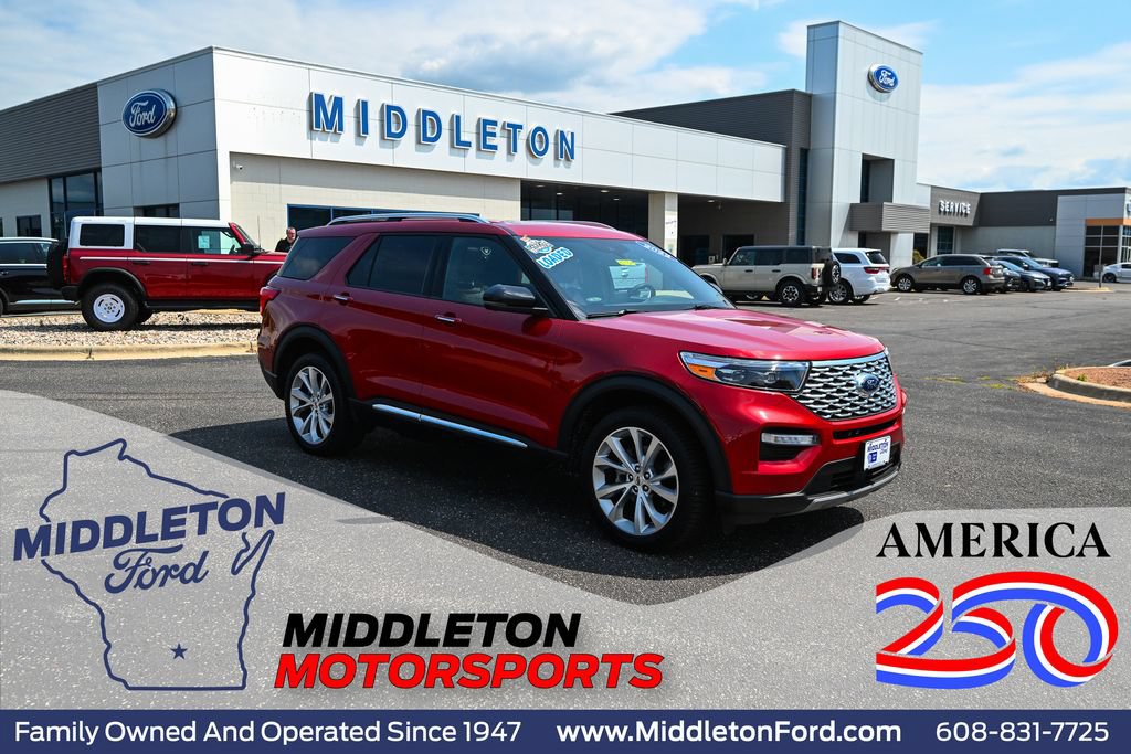 Certified 2022 Ford Explorer Platinum w/ Equipment Group 601A