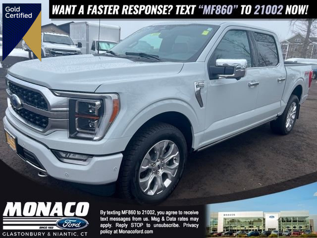 Certified 2023 Ford F150 Platinum w/ Equipment Group 701A High image 1