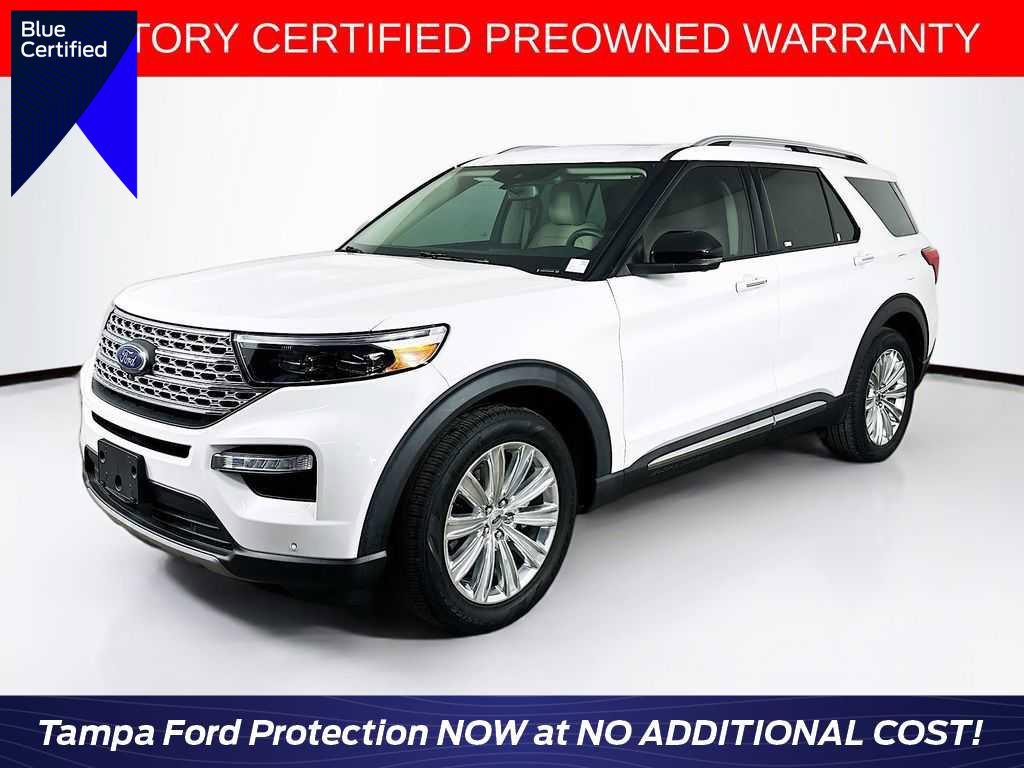 Certified 2020 Ford Explorer Limited w/ Class III Trailer Tow Package image 1