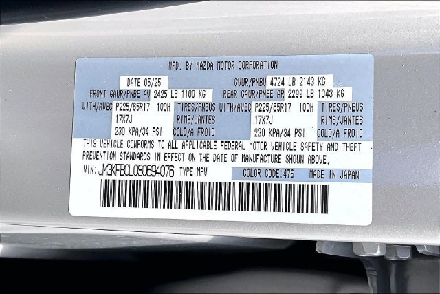 Used 2025 MAZDA CX-5 AWD 2.5 S w/ Preferred Package image 38