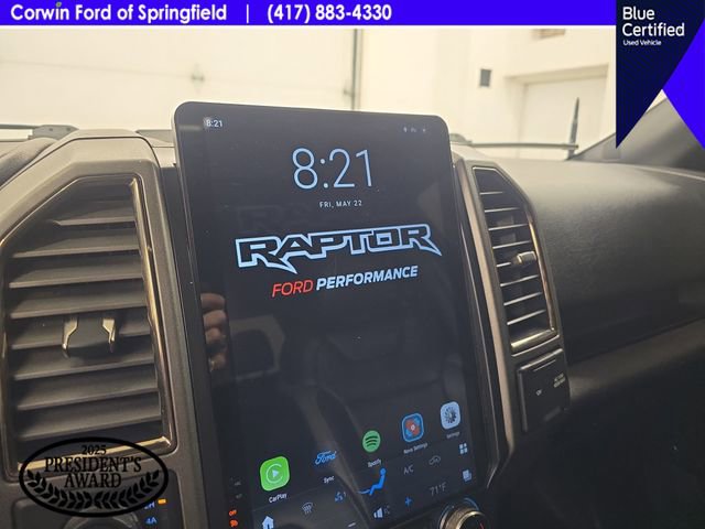 Certified 2018 Ford F150 Raptor w/ Equipment Group 802A Luxury AWD/4WD image 27