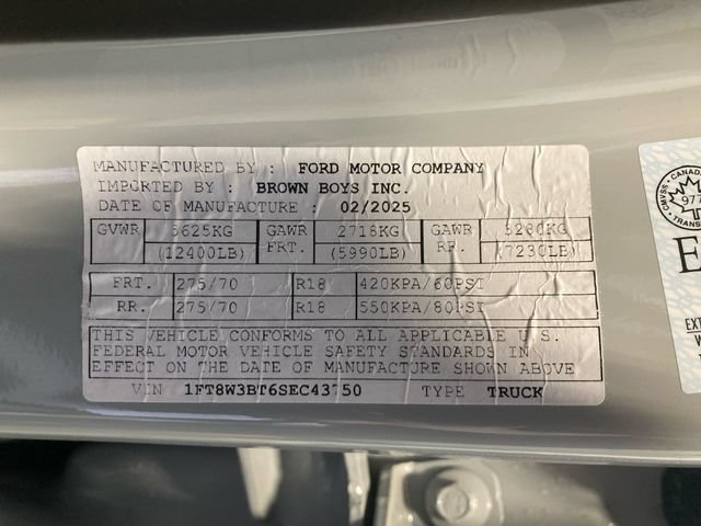 Certified 2025 Ford F350 Lariat w/ Black Appearance Package AWD/4WD image 23
