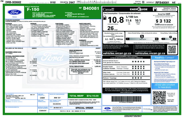 Certified 2024 Ford F150 XLT w/ Mobile Office Package AWD/4WD image 4