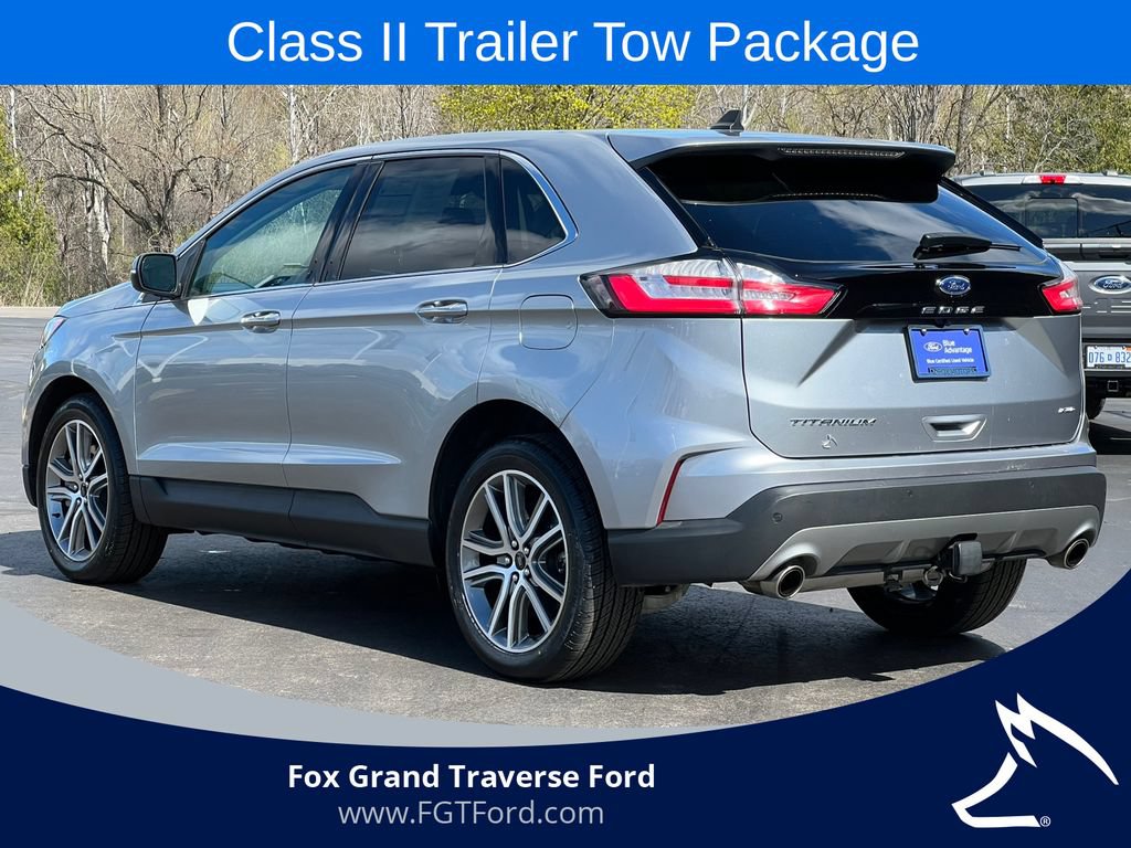 Certified 2024 Ford Edge Titanium w/ Class II Trailer Tow Package AWD/4WD image 47