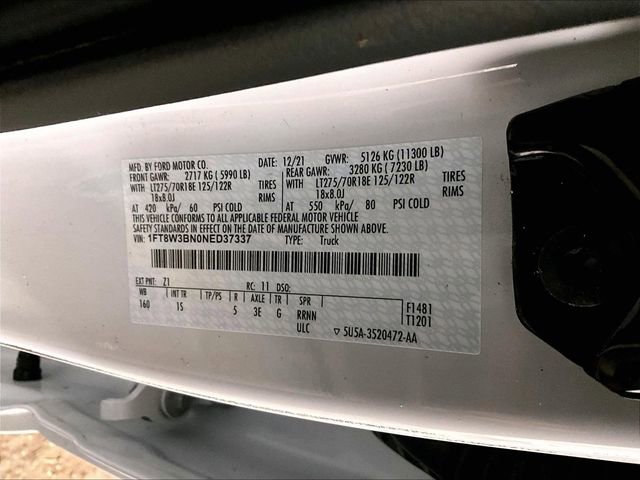 Certified 2022 Ford F350 XL w/ STX Appearance Package AWD/4WD image 33