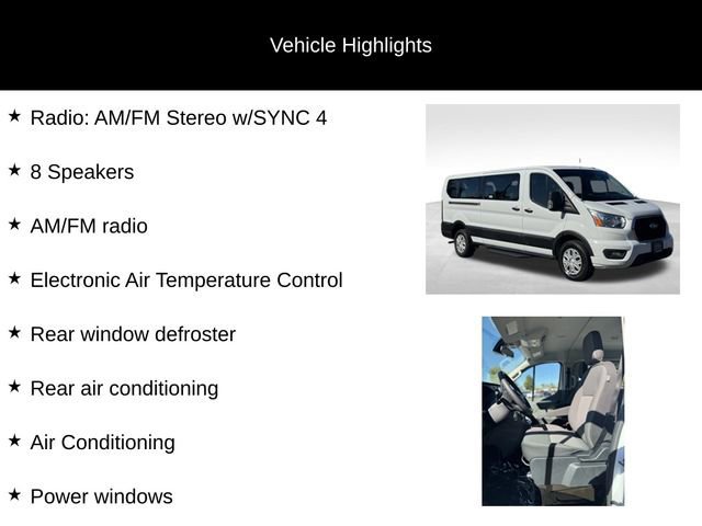 Certified 2022 Ford Transit 350 XLT image 9