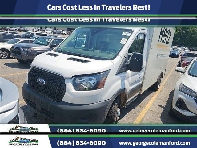 Certified 2022 Ford Transit 350 DRW RWD image 1