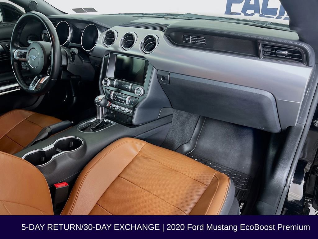 Certified 2020 Ford Mustang Premium w/ Ford Safe & Smart Package RWD image 32