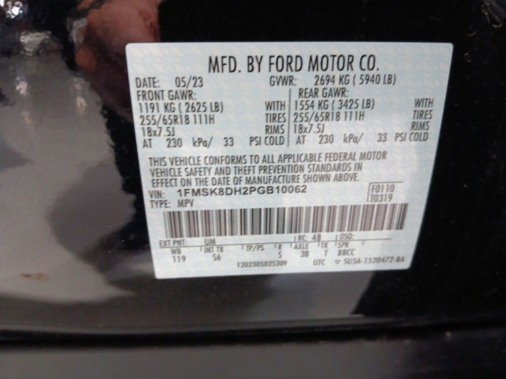 Certified 2023 Ford Explorer XLT w/ Equipment Group 202A image 10