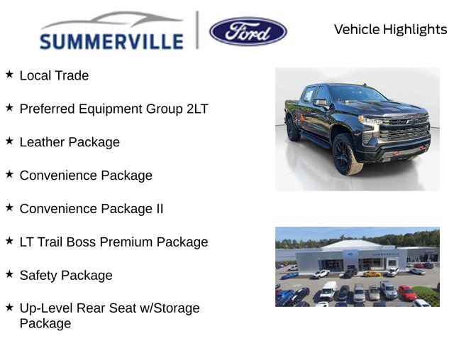 Used 2022 Chevrolet Silverado 1500 LT Trail Boss w/ LT Trail Boss Premium Package AWD/4WD image 2