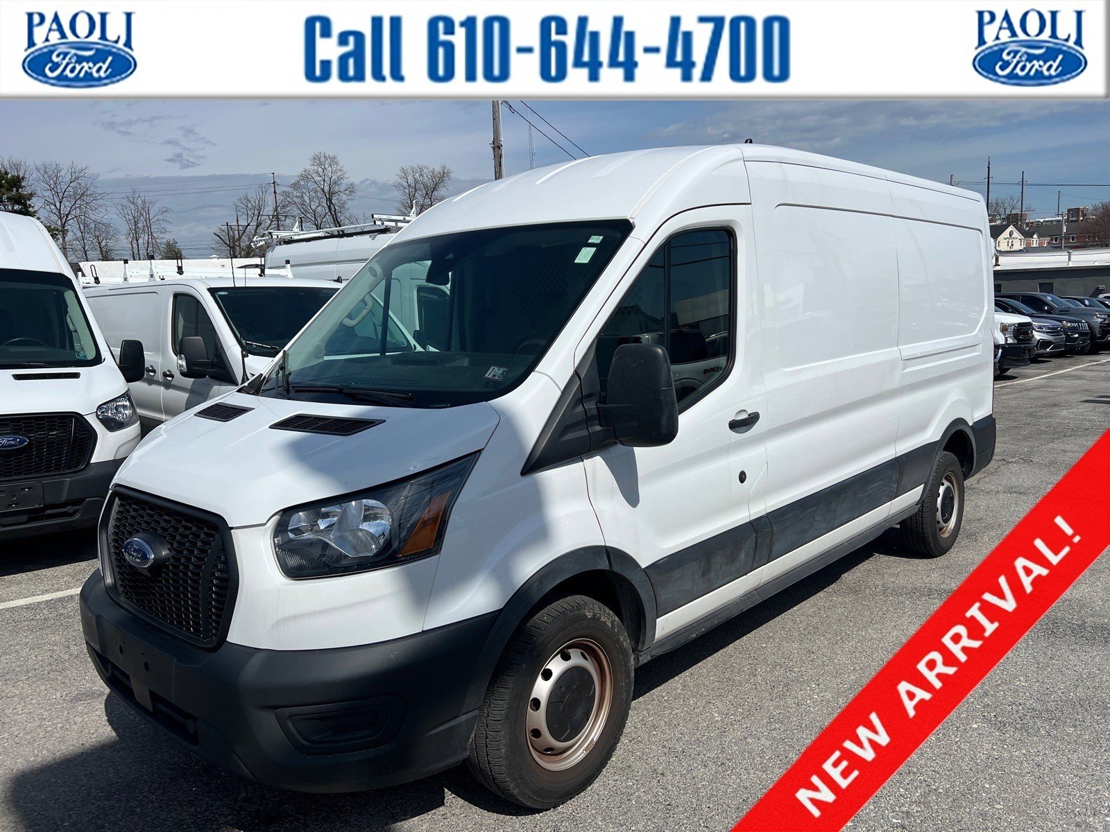 Certified 2023 Ford Transit 250 Medium Roof