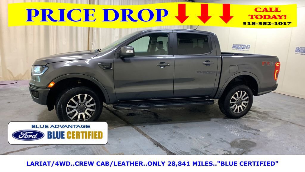 Certified 2019 Ford Ranger Lariat w/ Equipment Group 501A Mid image 3