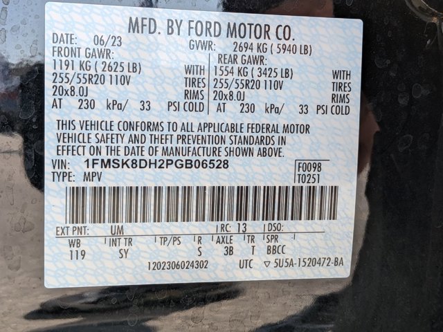 Certified 2023 Ford Explorer XLT w/ Equipment Group 202A AWD/4WD image 32
