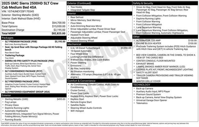 Used 2025 GMC Sierra 2500 SLT w/ SLT Premium Package image 38