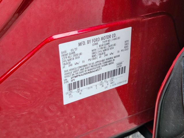 Certified 2022 Ford Edge SEL w/ Convenience Package AWD/4WD image 37