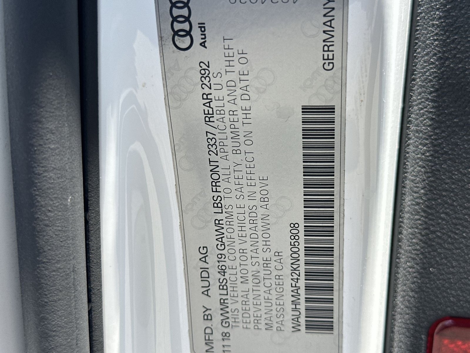 Used 2019 Audi A4 2.0T Premium Plus w/ Premium Plus Package FWD image 37