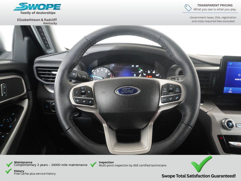 Certified 2024 Ford Explorer XLT w/ Class IV Trailer Tow Package AWD/4WD image 21