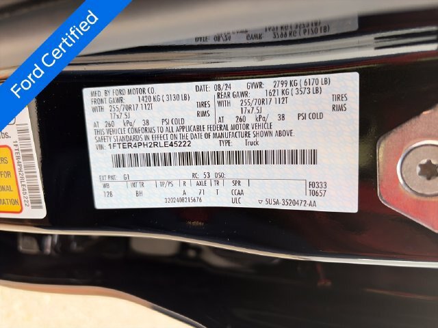 Certified 2024 Ford Ranger XL AWD/4WD image 30